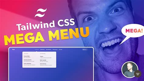 tailwind css mega menu